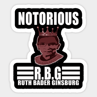 ruth bader ginsburg Sticker